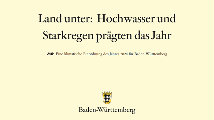 Titelbild des klimatischen Jahresrückblicks 2024