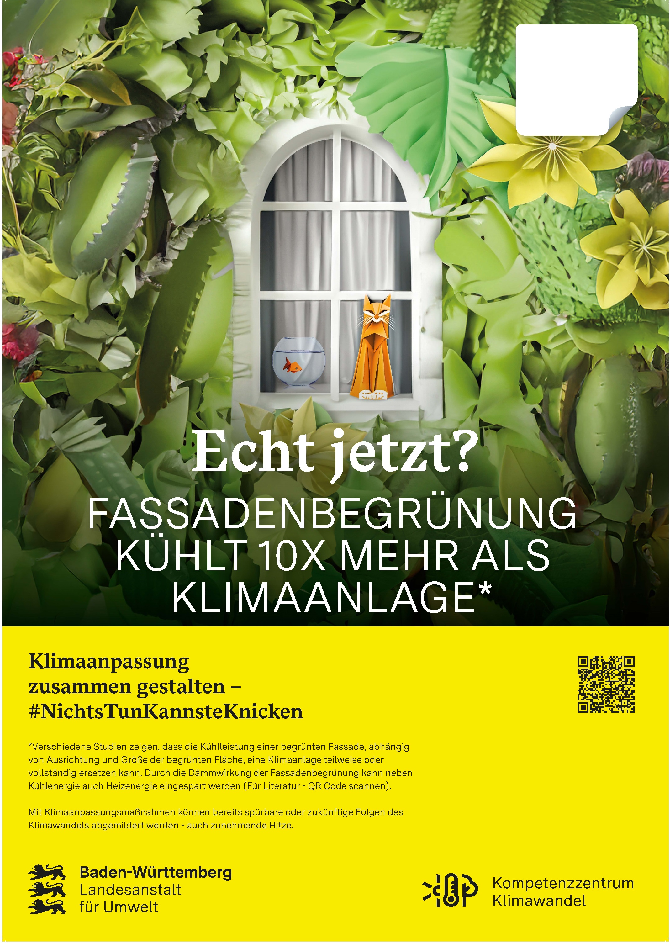 Plakat aus der "echt jetzt?"- Plakatkampagne