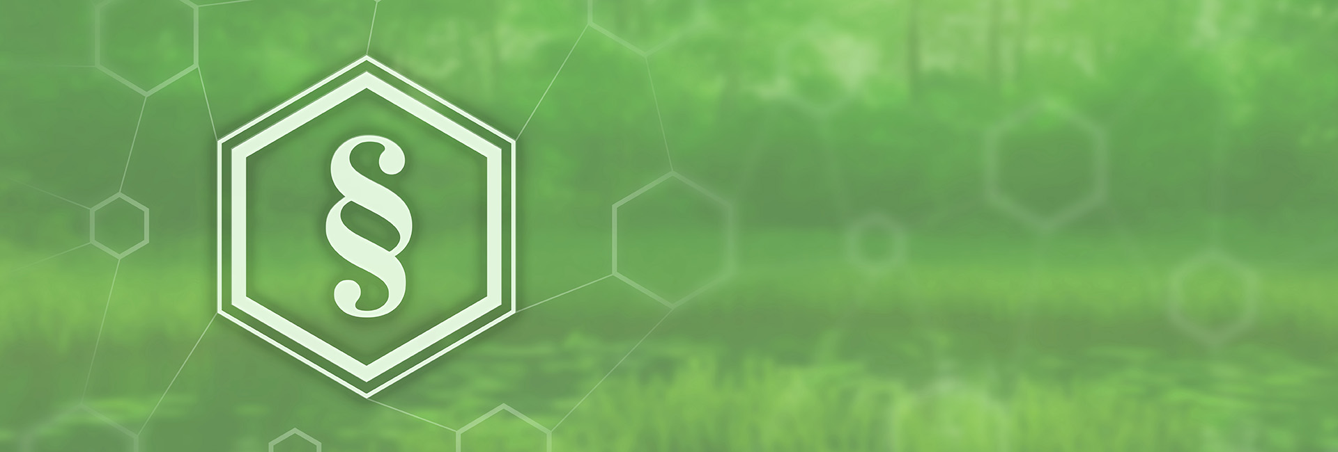 Paragraphensysmbol vor Hintergrund