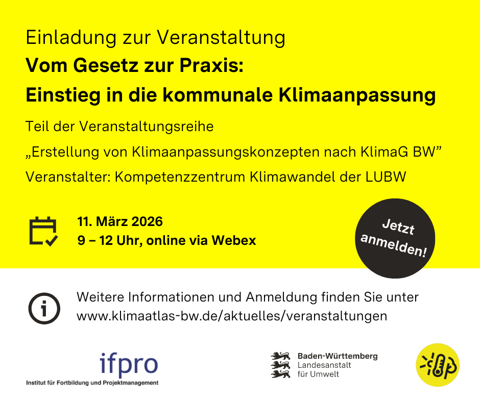 Flyer der Veranstaltung