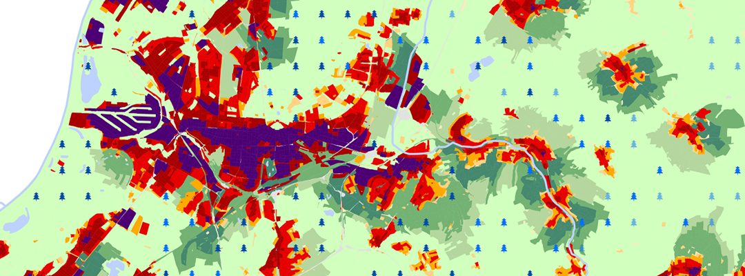 Ausschnitt der Planungshinweiskarte