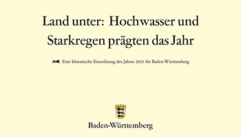 Titelbild des klimatischen Jahresrückblicks 2024